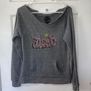 Limited Edition Grateful Dead off the shoulder sweatshirt